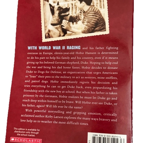 Scholastic Duke Dog Book - Picture 2 of 2